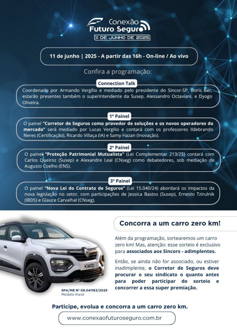 Vem aí o Conexão Futuro Seguro 2025