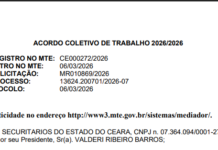 CONVENÇÃO COLETIVA DE TRABALHO 2026